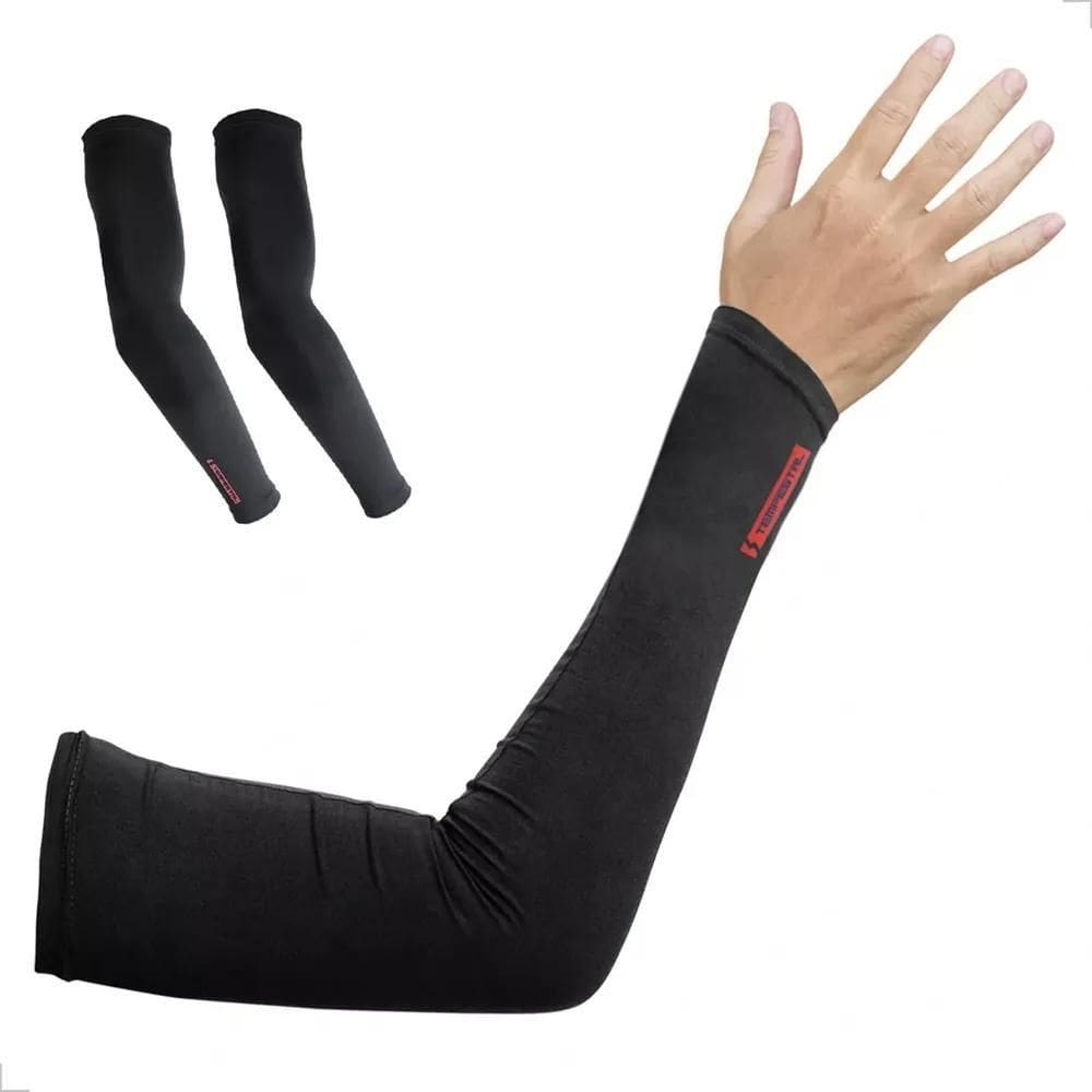 Manguitos Proteção Uv 50 Ciclismo Moto Compressão Unissex