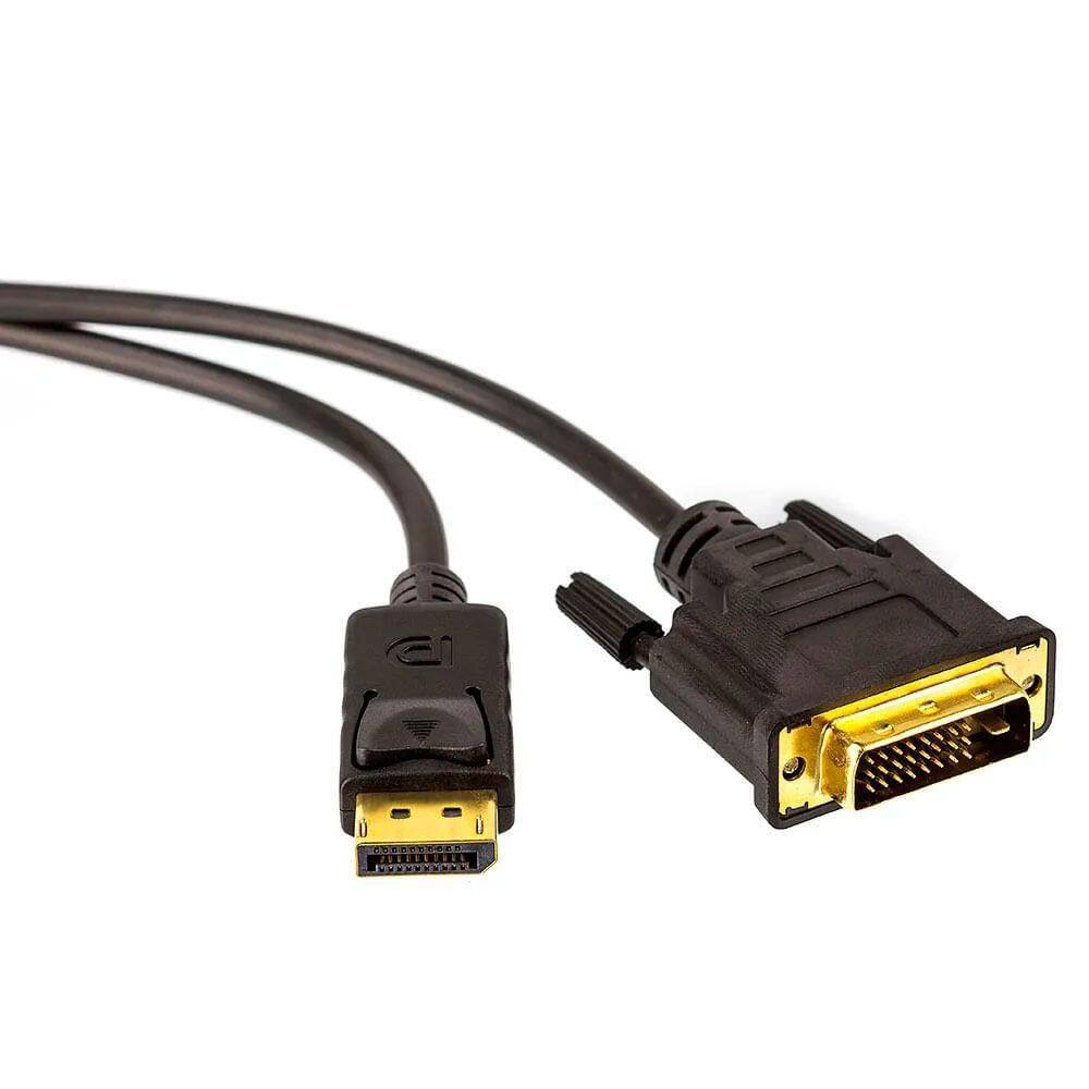 Adaptador Displayport Para Dvi Macho - 10 Metros