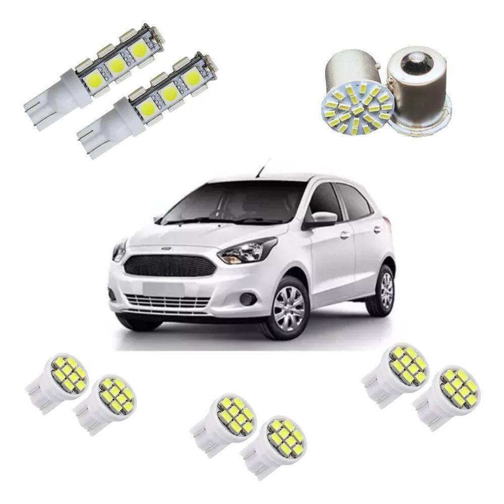 Kit Lampadas Led Ford Ka