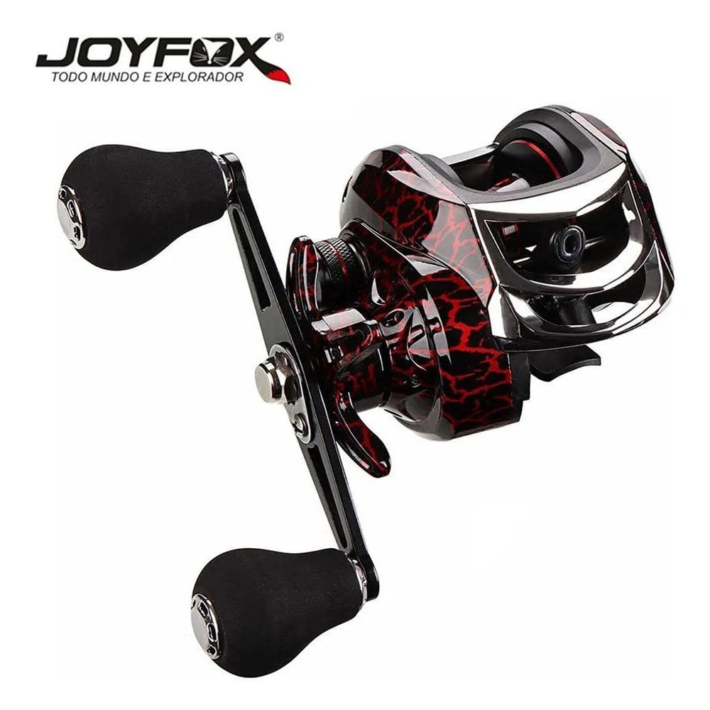 Carretilha De Pesca 7.1:1 Joyfox 18 Rolamentos 8Kg Direito C