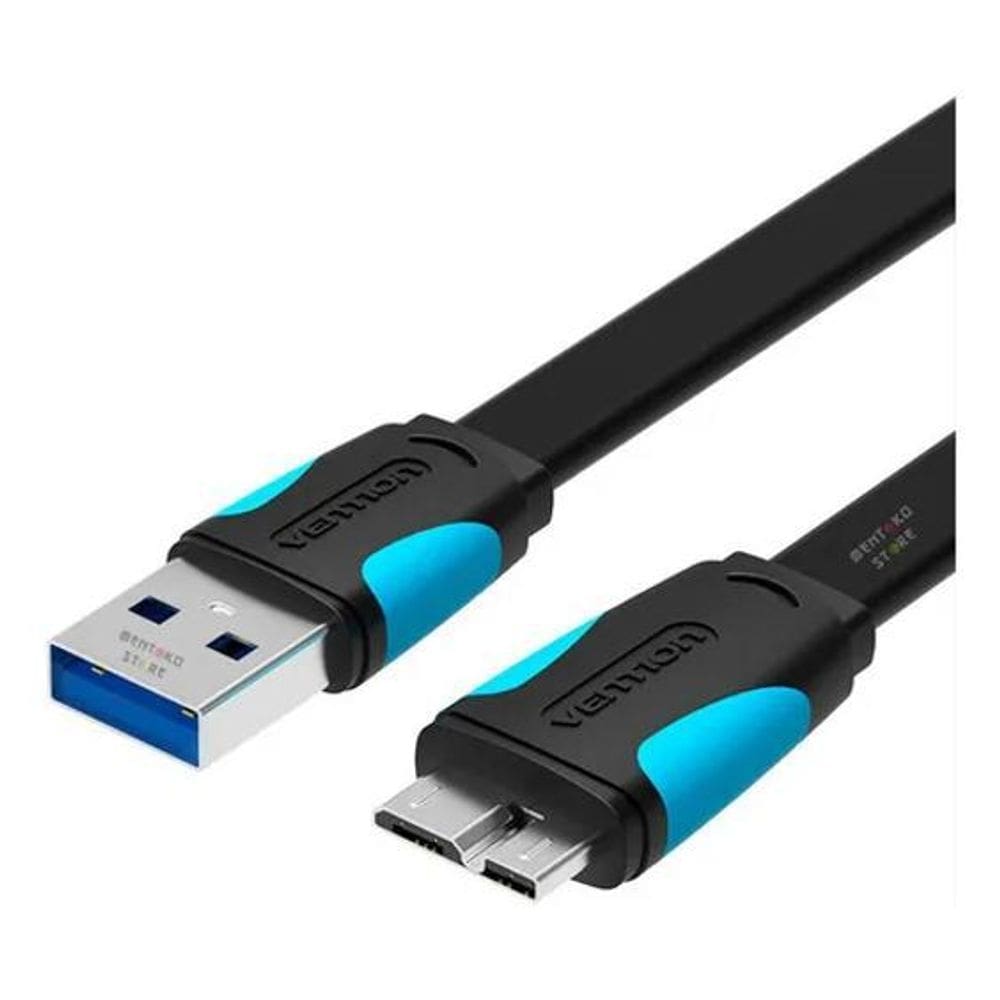 Cabo Micro Usb B 3.0 Hd Externo Para Samsung S5 25Cm Vention