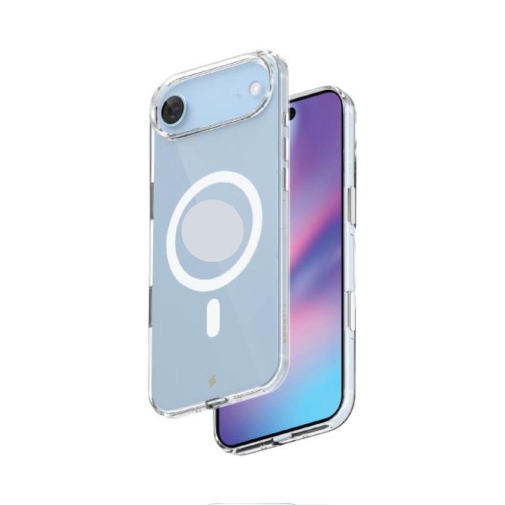 Capa Clear Iph 17 Air Magsafe + Anti Queda