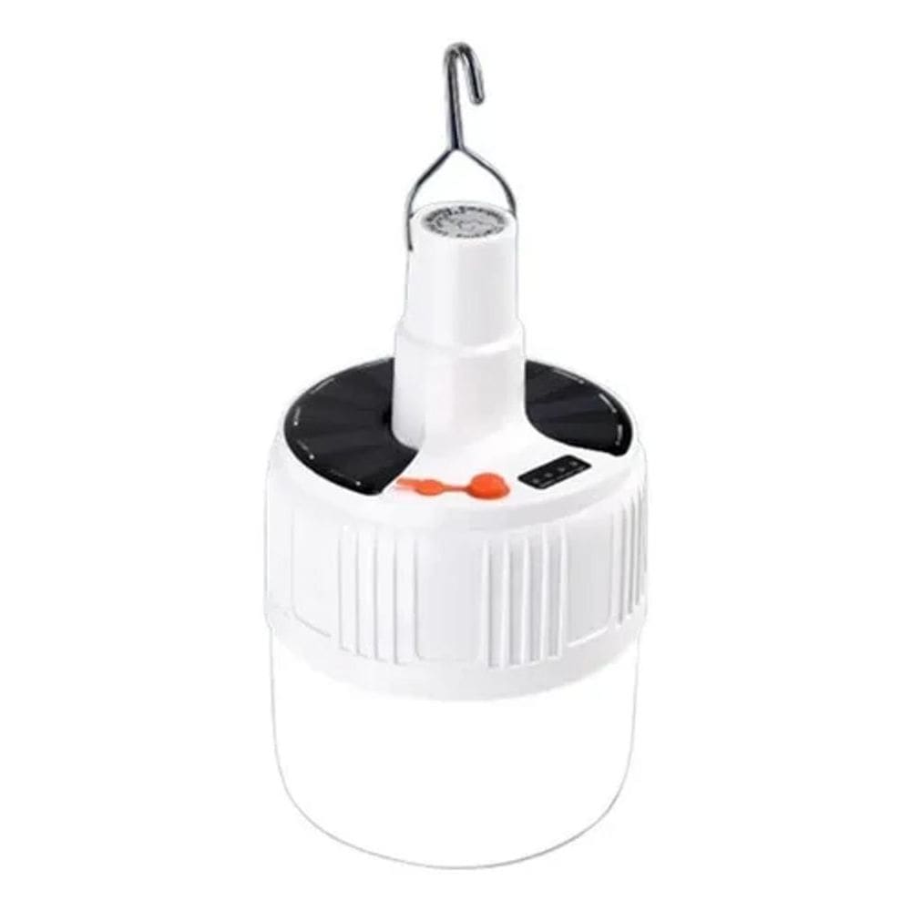 Lâmpada Luz Emergência Led Recarregável Usb Solar Portátil