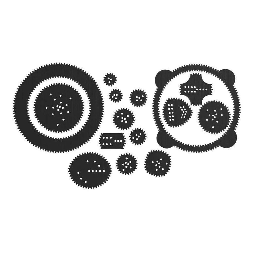 Kit Espirógrafo Régua Mágica Desenho Mandala Geometrica