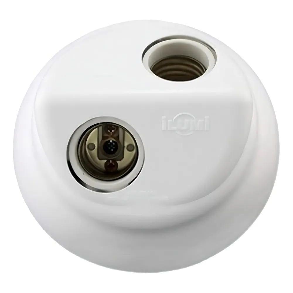 Plafonier Duplo Ilumi Branco Soquete Porcelana E-27 18092 11