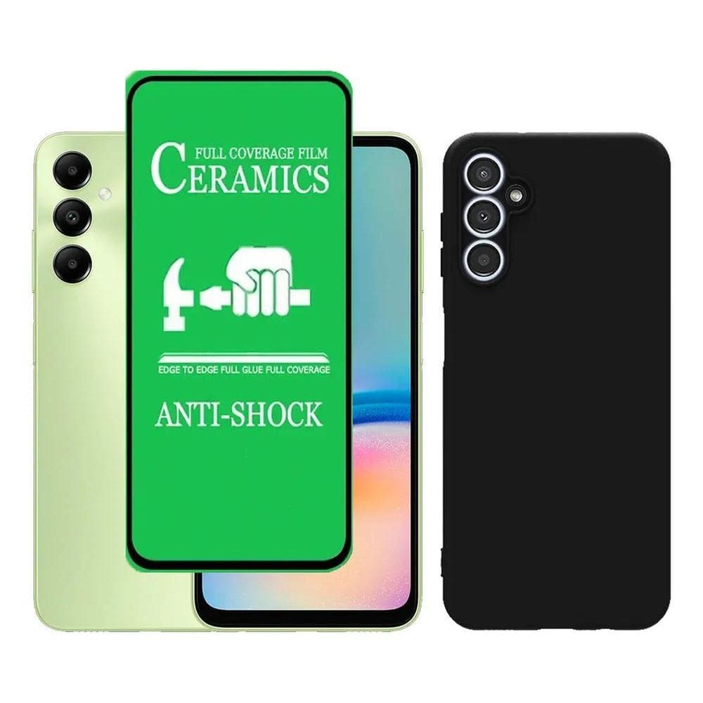 Capa Capinha Case Aveludada + Película Para Galaxy A05S