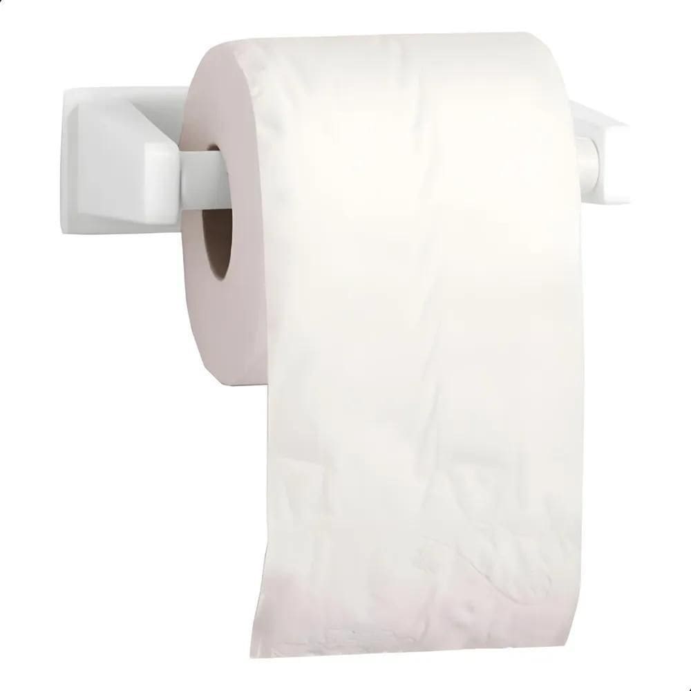 Porta Papel Higiênico Rolete Suporte Parede Banheiro Lavabo