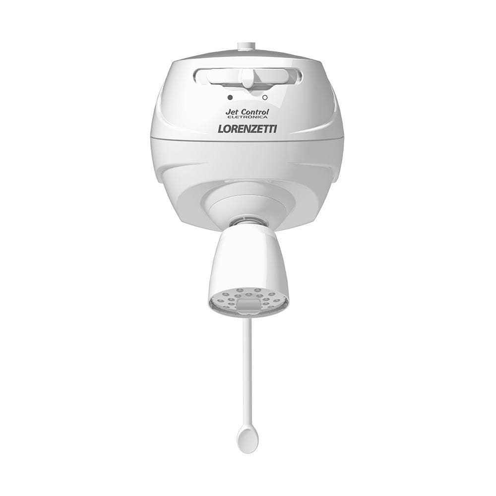 Ducha Jet Control Eletrônica 7800W 220V Branco Lorenzetti