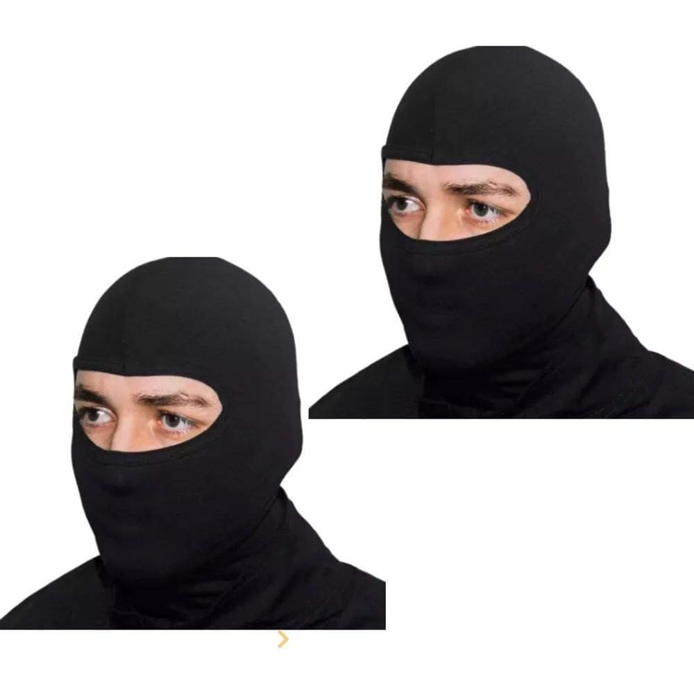 2 Toucas Ninja Toca Balaclava Uv50+ Térmica Resistente Par