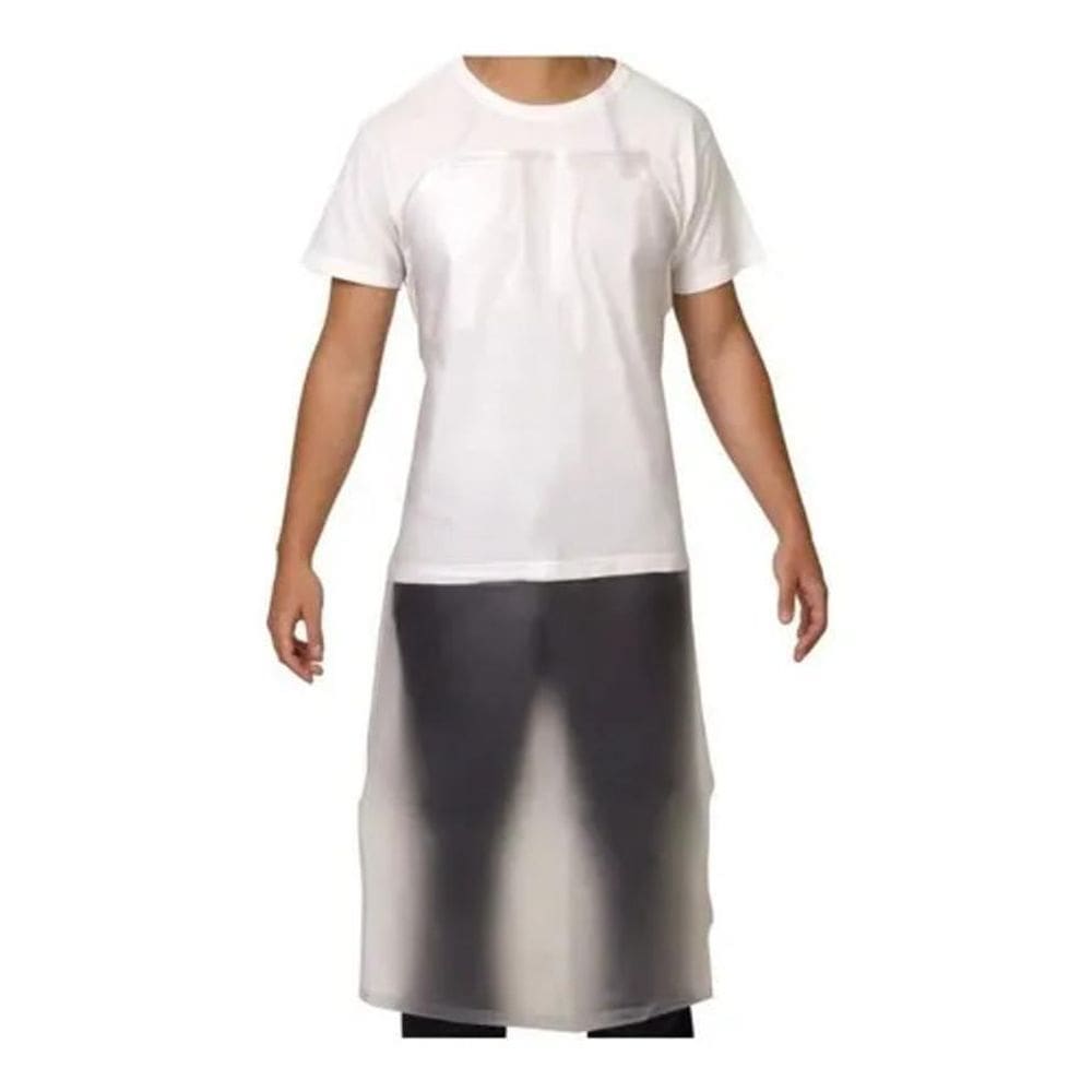 Avental Vinil 0,15Gr Fivela Transparente Maicol Ca 43.903/ 3