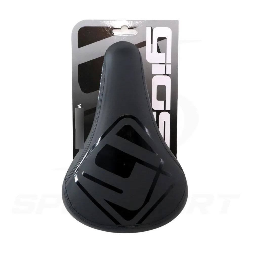 3X Selim Gios Bike Gi-1109 Grau sintético Bmx Edição Black Pia