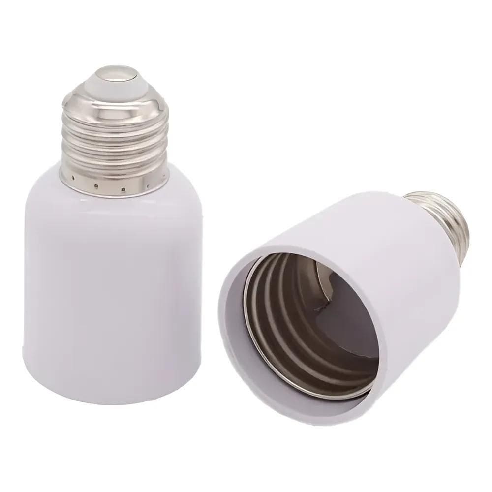 Bocal Ampliação Adaptador Soquete E27 Para E40 De Porcelana