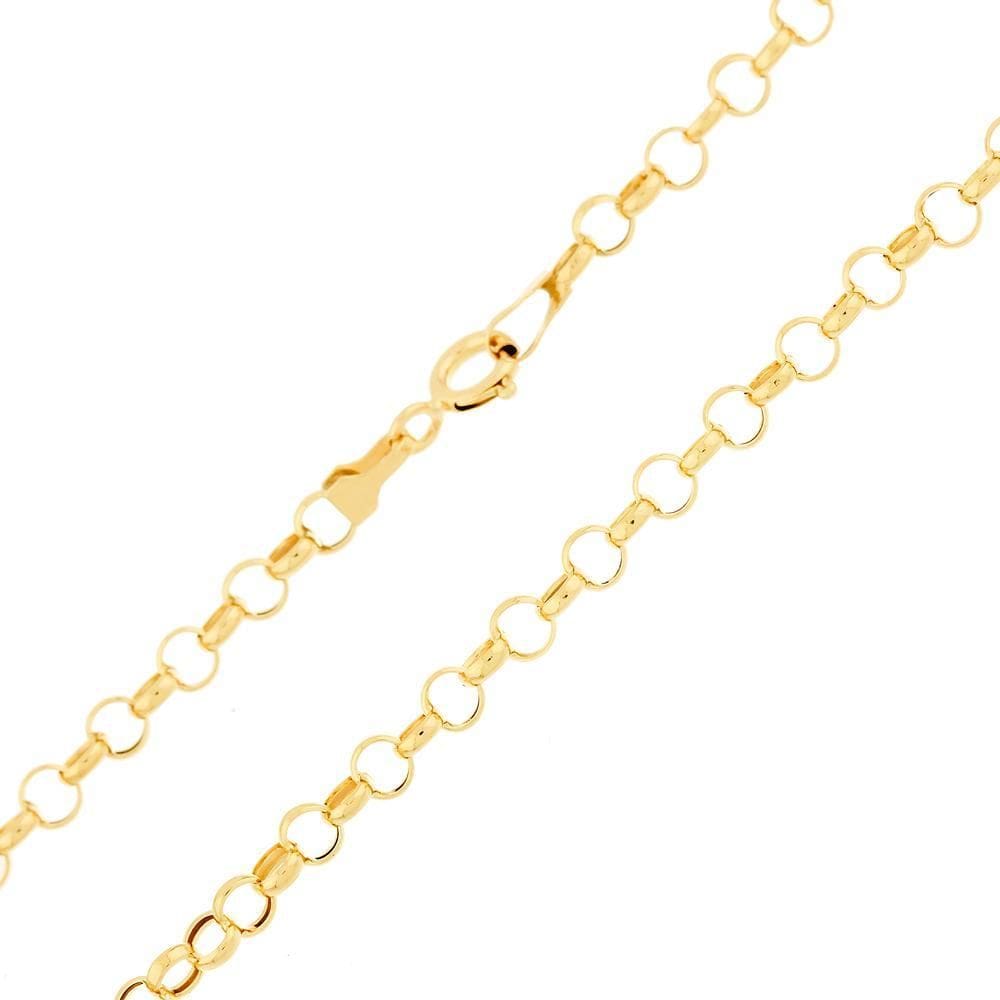 Colar De Ouro Prmini 45Cm