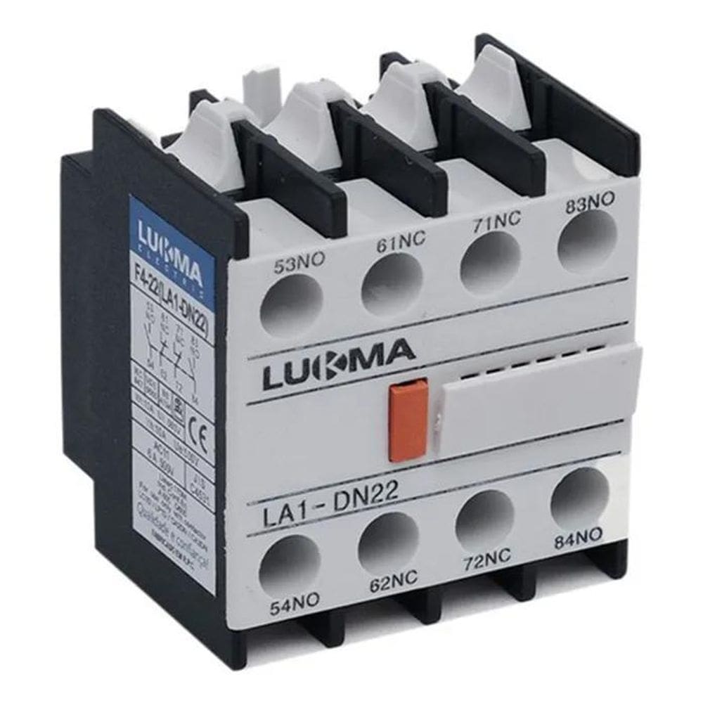 Bloco Contato 2Na+2Nf Frontal Para Contator Cjx2