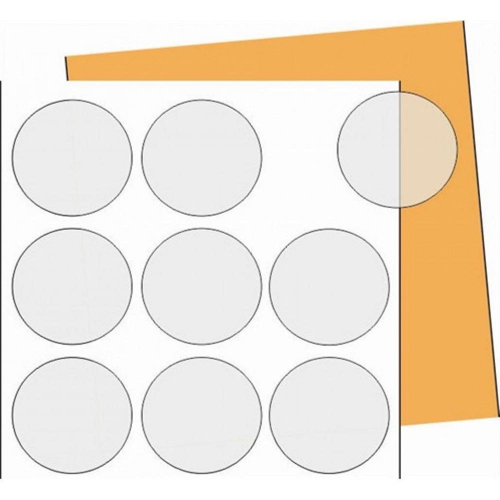 Etiqueta Adesiva Transparente 34Mm 3,4 Cm Rolo C/1000