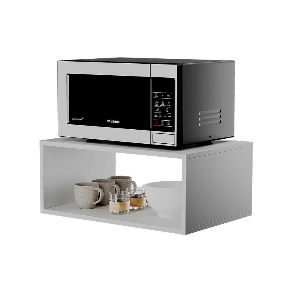 Suporte Micro-ondas Forno Elétrico Suspenso Cozinha Branco