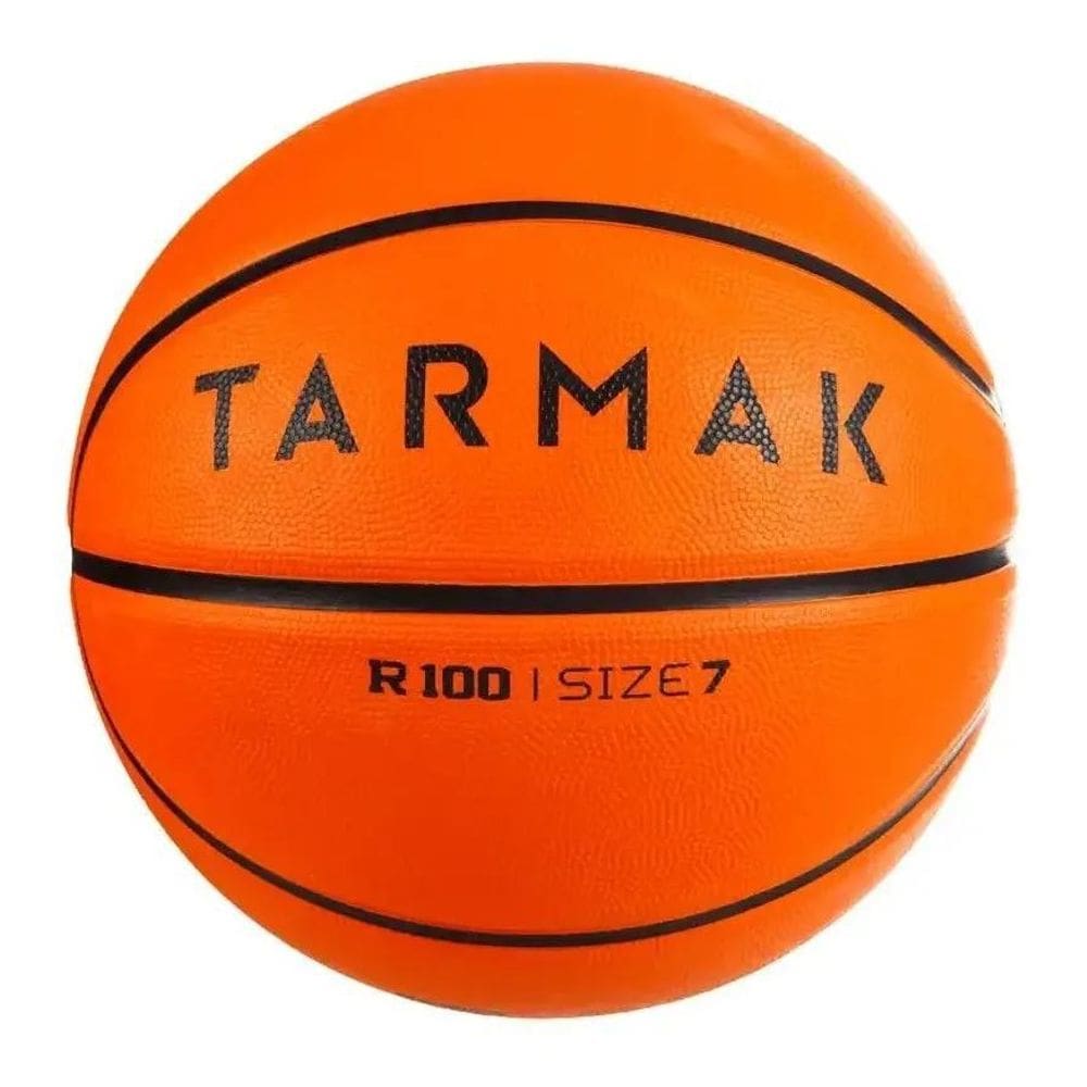 Bola De Basquete Tarmak R100 Nº 7 Color Laranja-Claro Para T