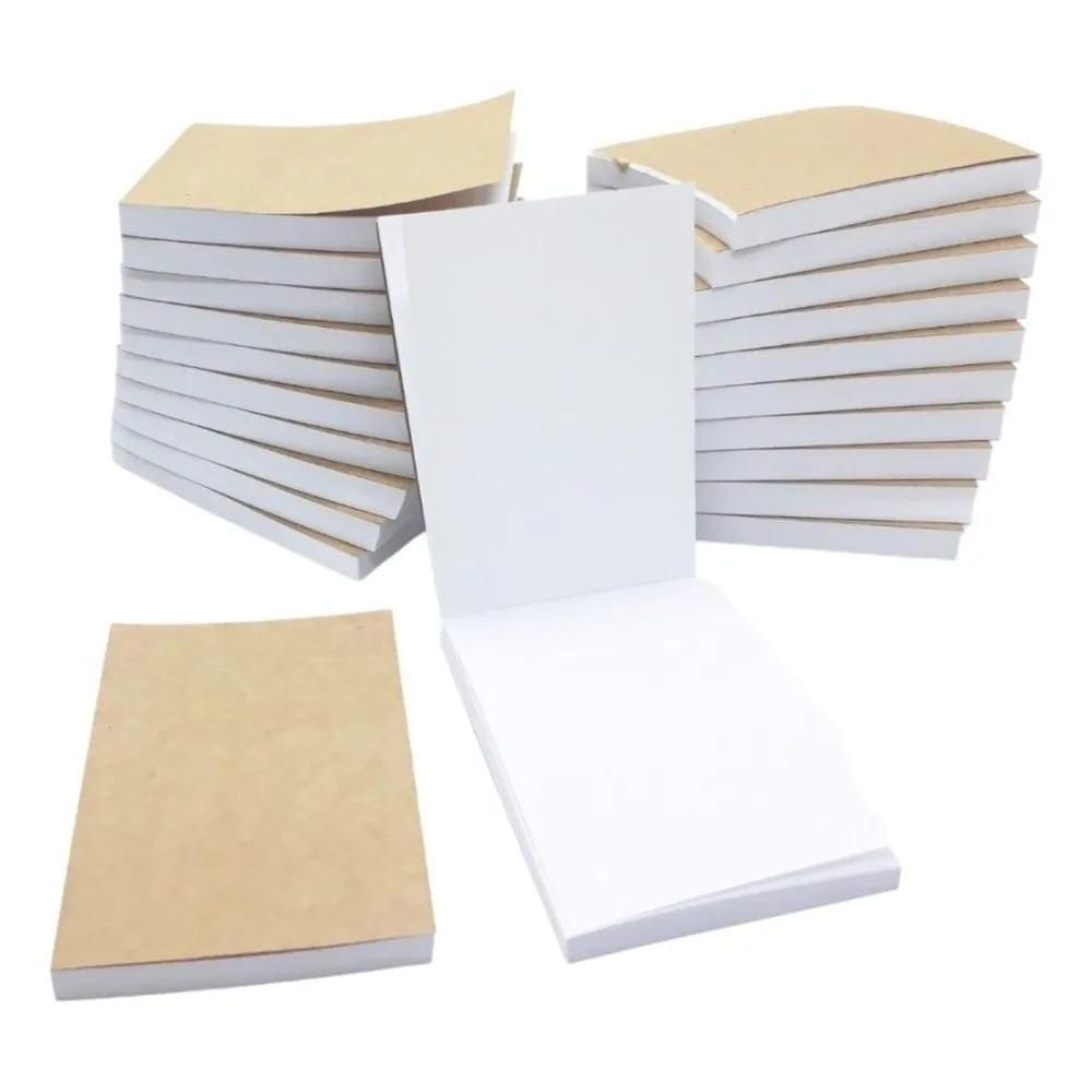 Kit 20 Bloco Anotacoes Rascunho Comanda 7X10Cm 100 Folhas