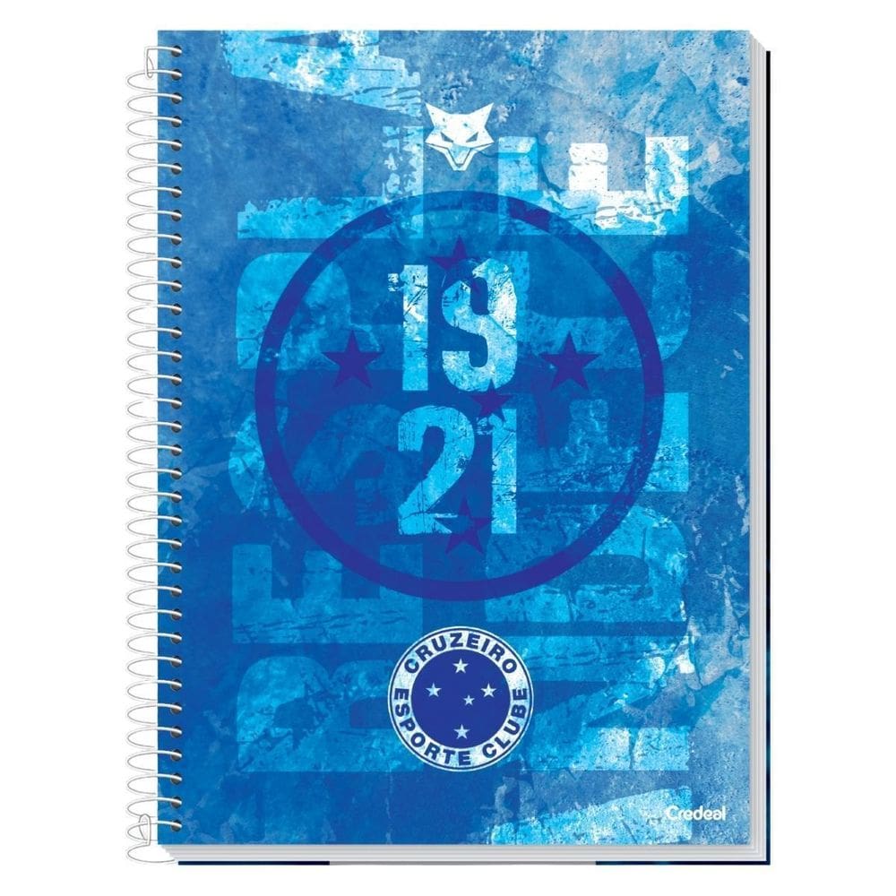 Caderno Universitário Cruzeiro Esporte Clube 1M Juvenil 1921