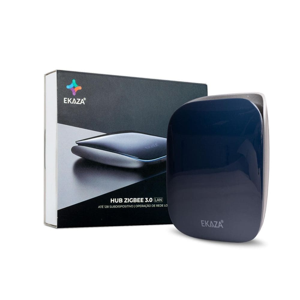 Hub Zigbee Ekaza 3.0 - 30m Alcance, 128 Conexões