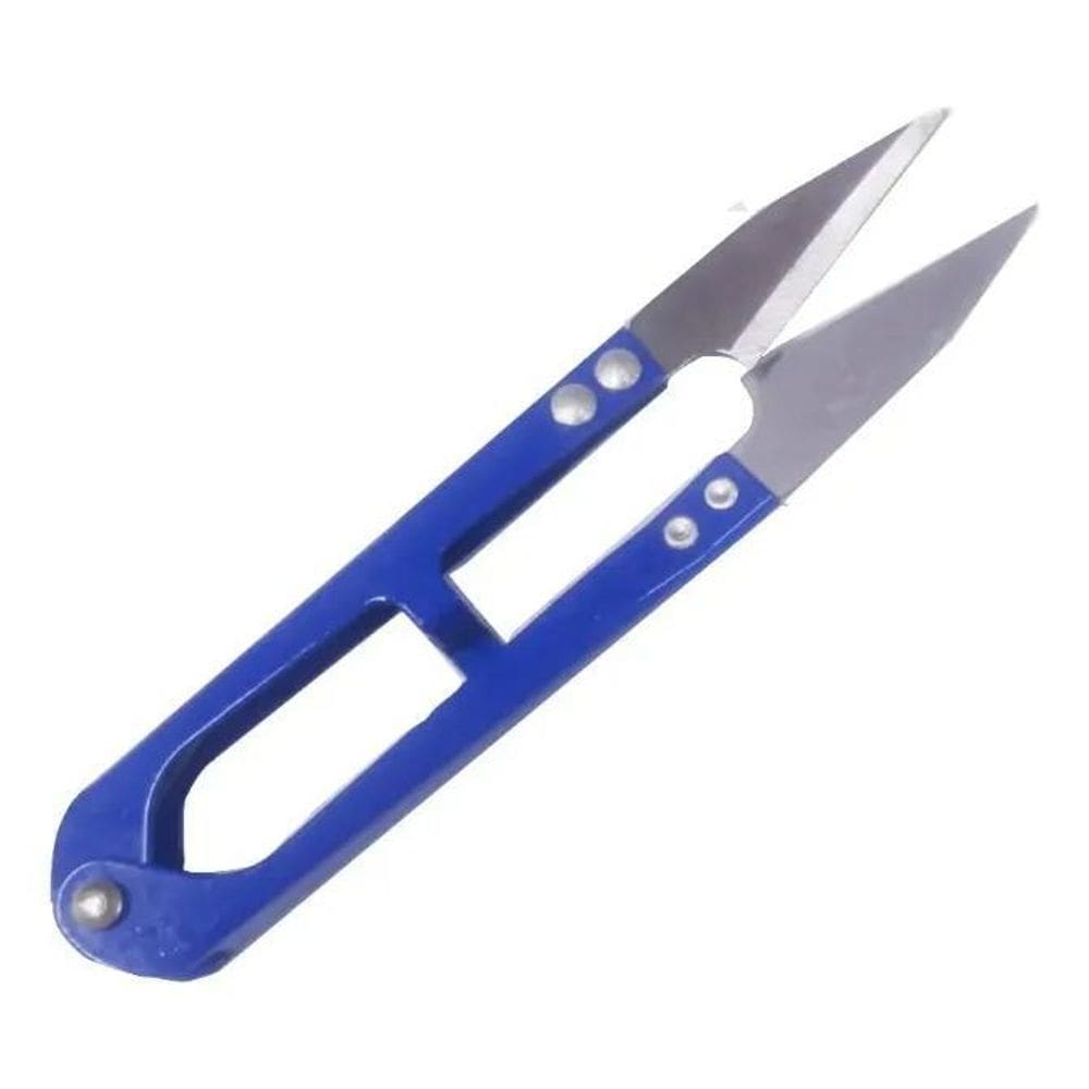 Tesoura De Arremate E Pique, Corte De Linhas, Costura Cor Az