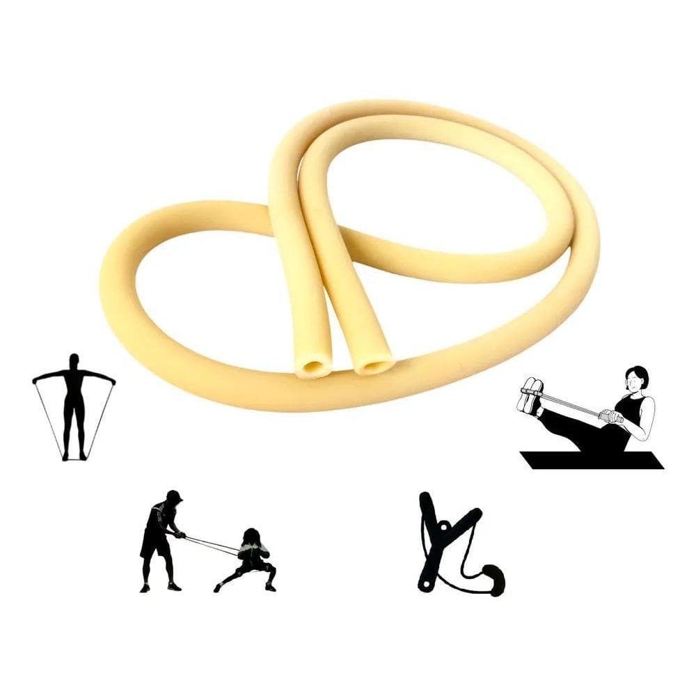 3X Tubo Elástico Látex N204 Garrote Tripa De Mico 2 Metros