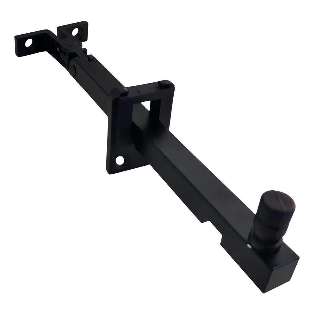 Trava Limitadora Janela Basculante Reforçada Preta 20Cm