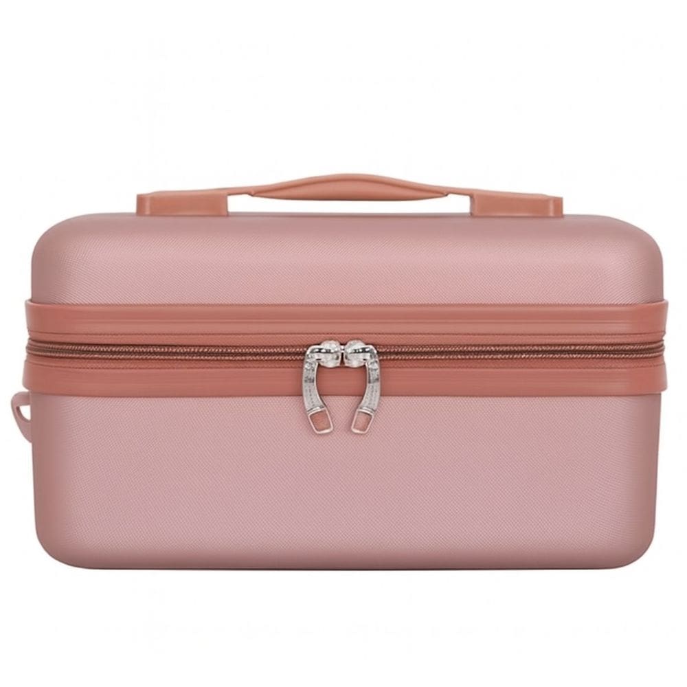 Frasqueira Rígida com Alça Bolsa Necessaire Premium Porta Jóias e Maquiagem Estilo Baú - Mendoza - Cruzeiro