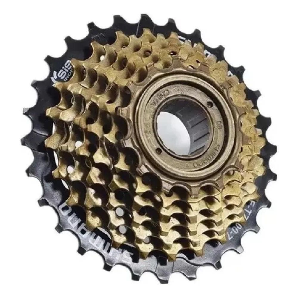 Catraca Bicicleta Shimano Tourney Tz500 Roda Livre 7 Velocid