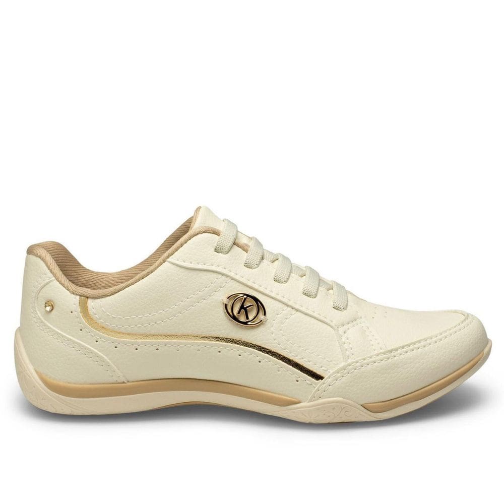 Tênis Feminino Kolosh Casual Strass Conforto Leveza Palmilha Gel C4201