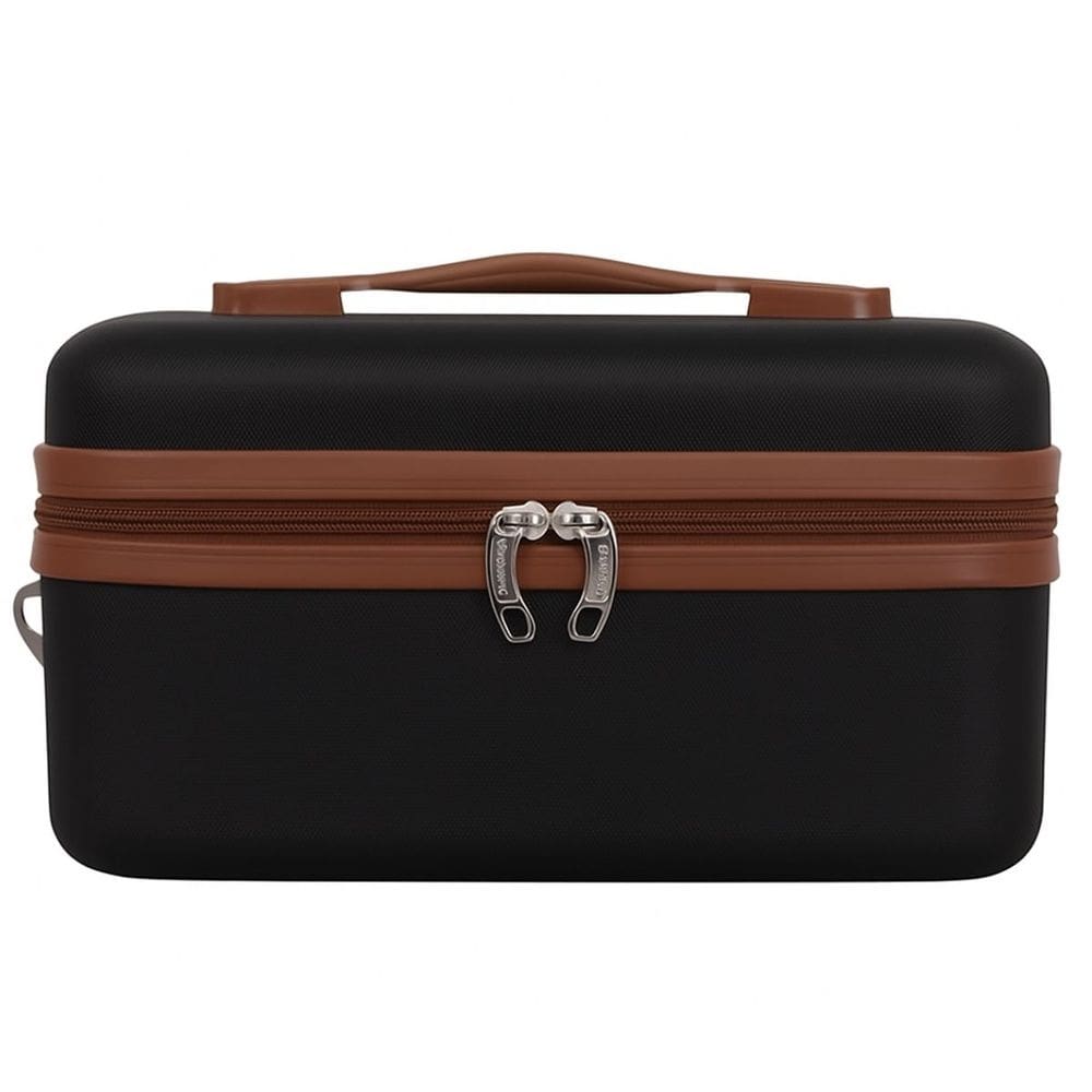 Frasqueira Rígida com Alça Bolsa Necessaire Premium Porta Jóias e Maquiagem Estilo Baú - Mendoza - Cruzeiro