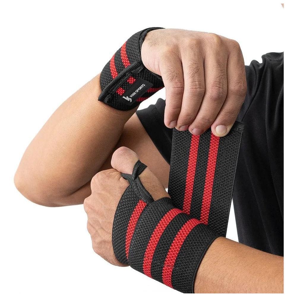 Par Munhequeira Elástica De Pulso Crossfit - Keer Sports Lpo