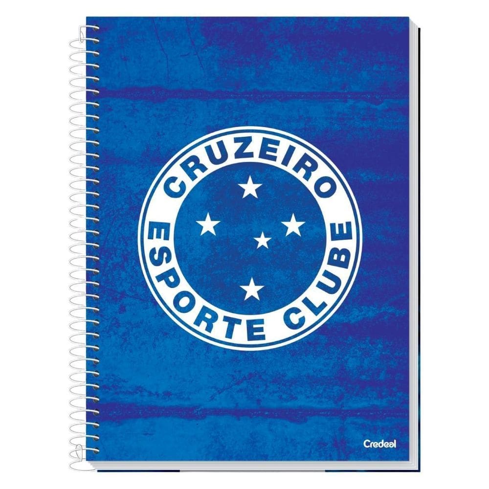 Caderno Universitário Cruzeiro Esporte Clube 1Materia Escudo