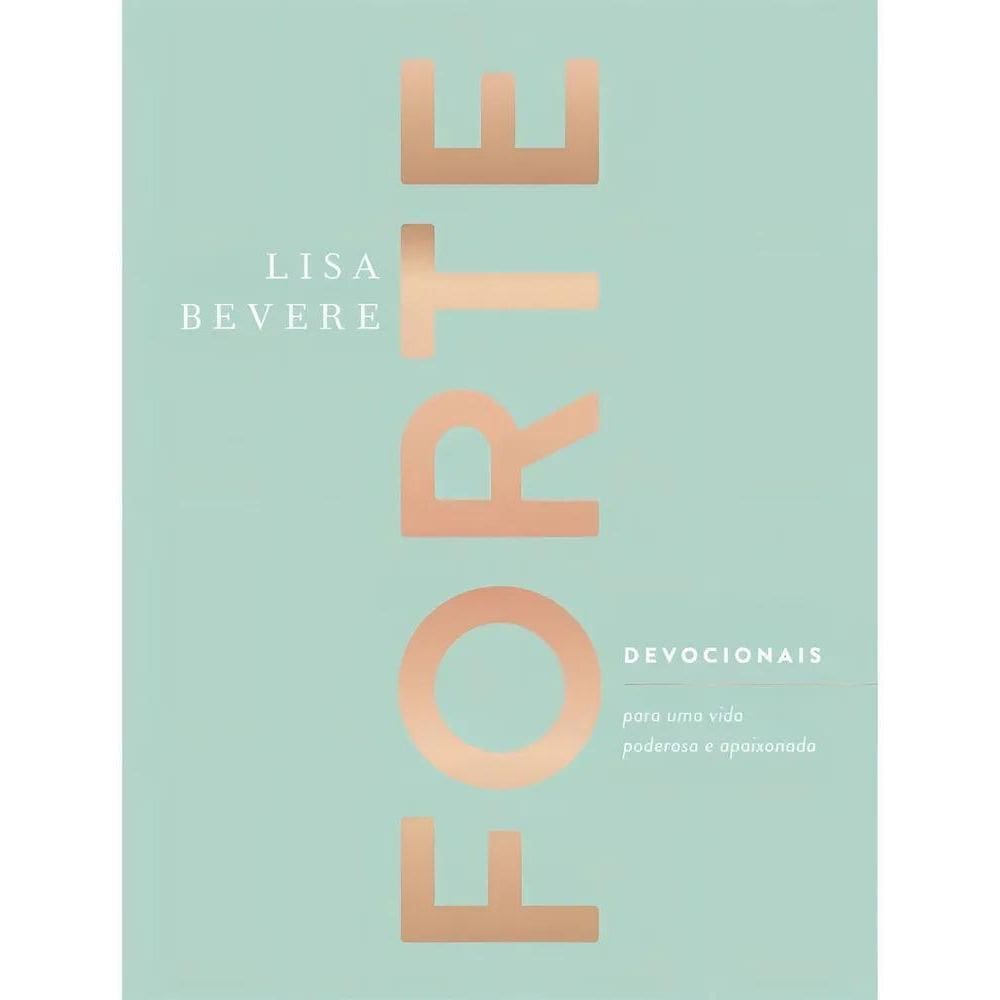 Livro Devocional Forte Livro Bíblico Para Uma Vida Poderosa