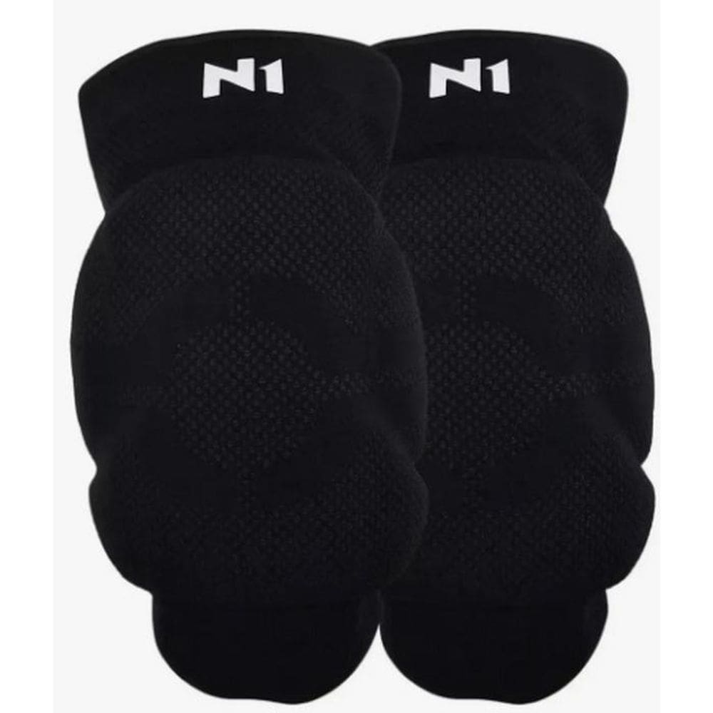 Joelheira Com Proteção Vôlei Preto N1 Tamanho P