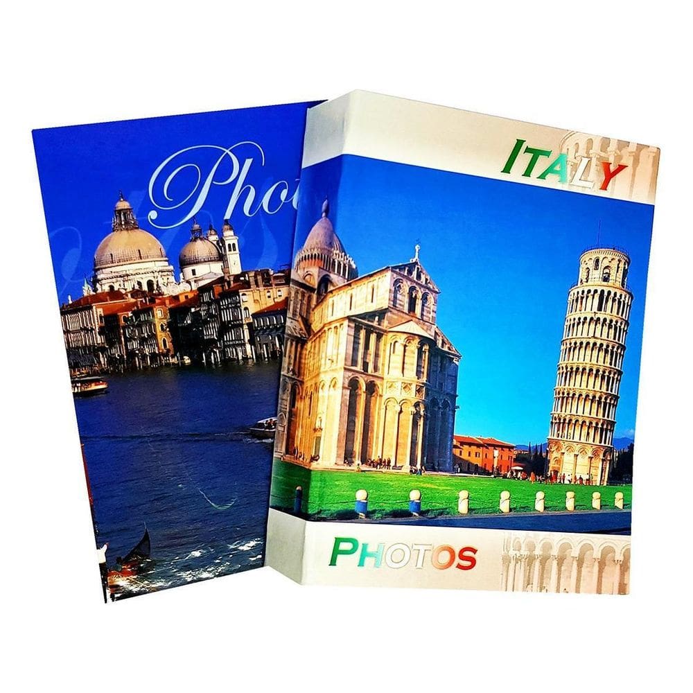 2 Albuns De Fotos Viagem Italy 10X15/200 Fotos Veneza E Pisa