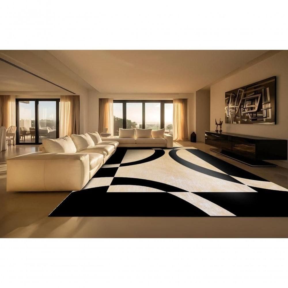 Tapete Marbella Elite Cyclone Black Vegas 150x200 Cm