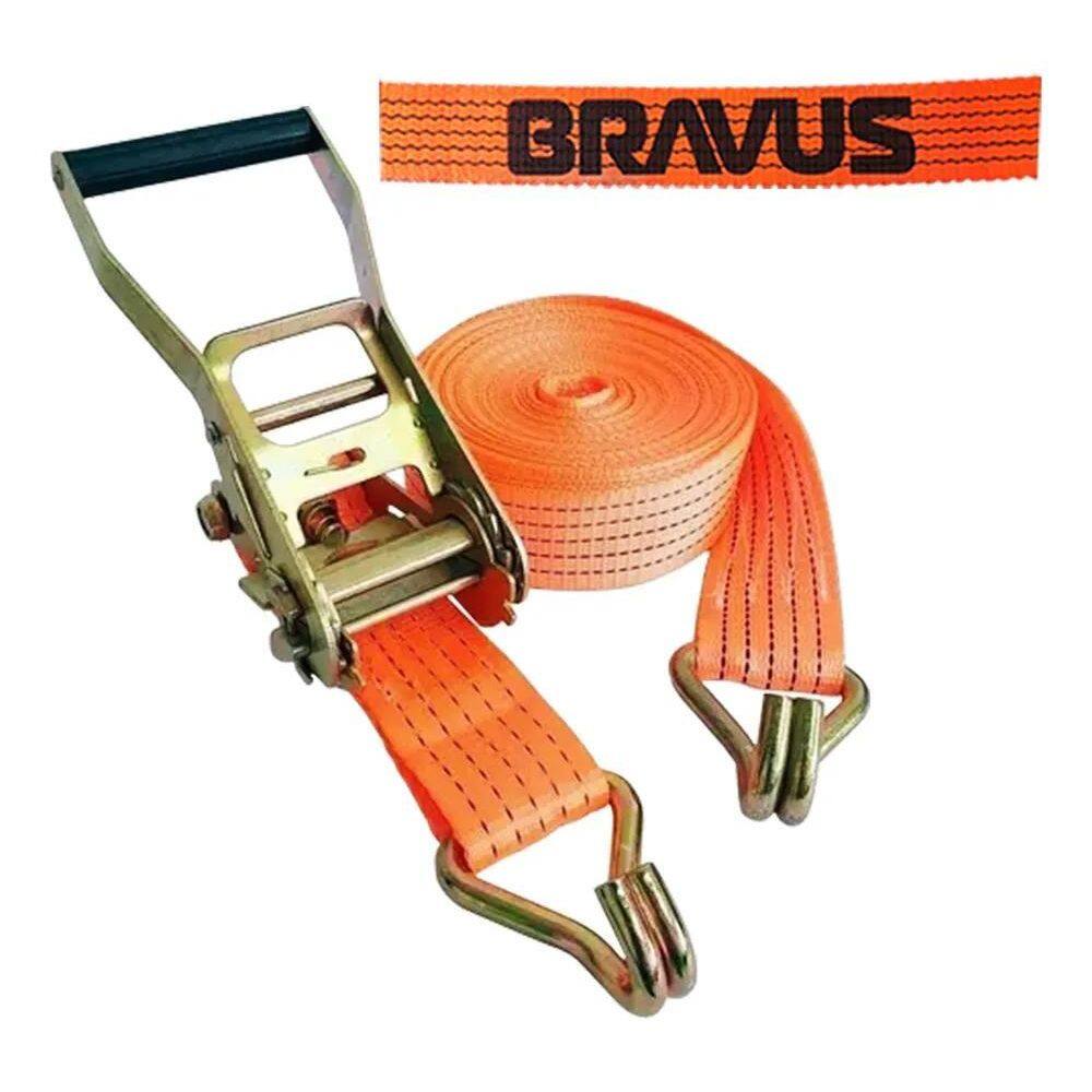 Cinta Catraca 5 Toneladas Amarração Carga Caminhão 9 Metros