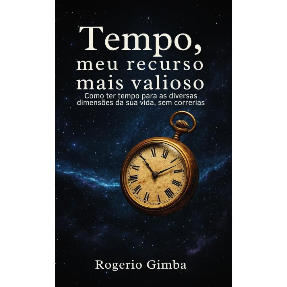 O tempo, meu recurso mais valioso:Como ter tempo para as diversasdimensões da sua vida, sem correrias...