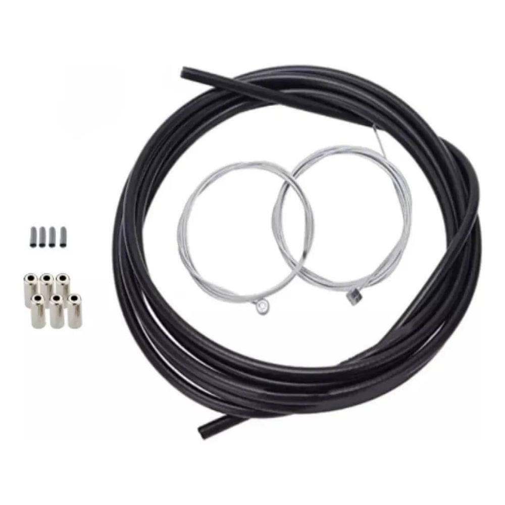 3X Cabo E Capas Para Freio De Bike Bicicleta Bikelete +Termi