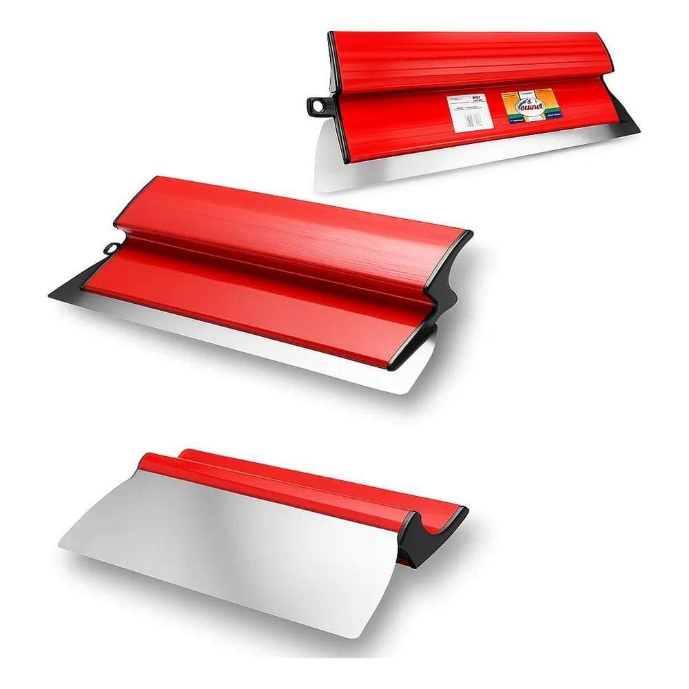 Desempenadeira Compel Inox 25 E 40Cm Para Massa Corrida