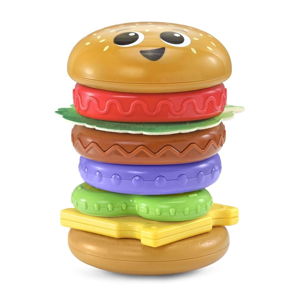 Hambúrguer didático Toy LeapFrog 4 em 1 por mais de 12 meses
