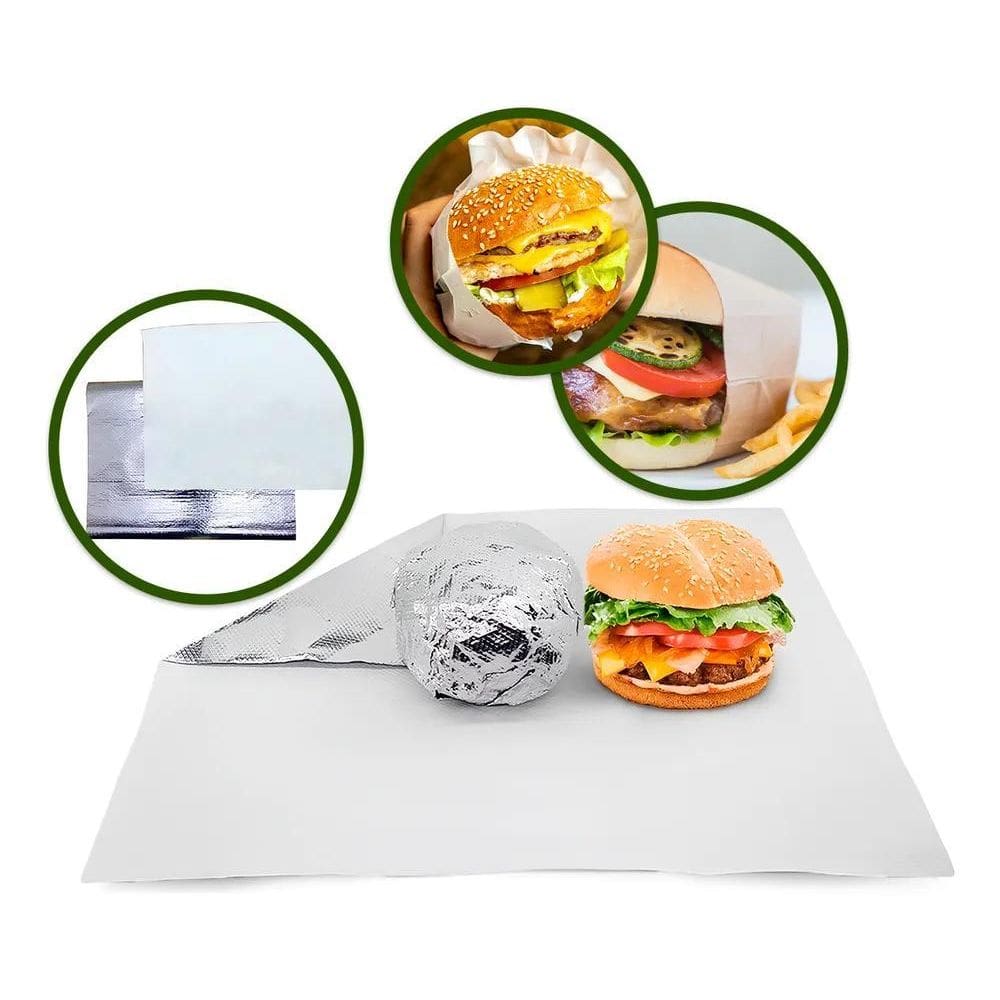 Papel Acoplado Anti Gordura Delivery 30X 38 Com 250Un