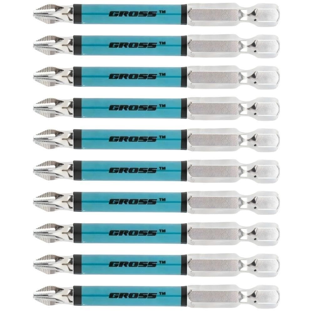 Bits Phillips 1/4 POL 70 mm PH2 com 10 Peças GROSS