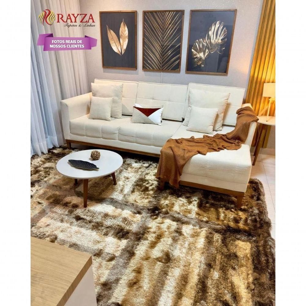 Passadeira Life Atlantis Shaggy 50mm Taco 066x230 Cm