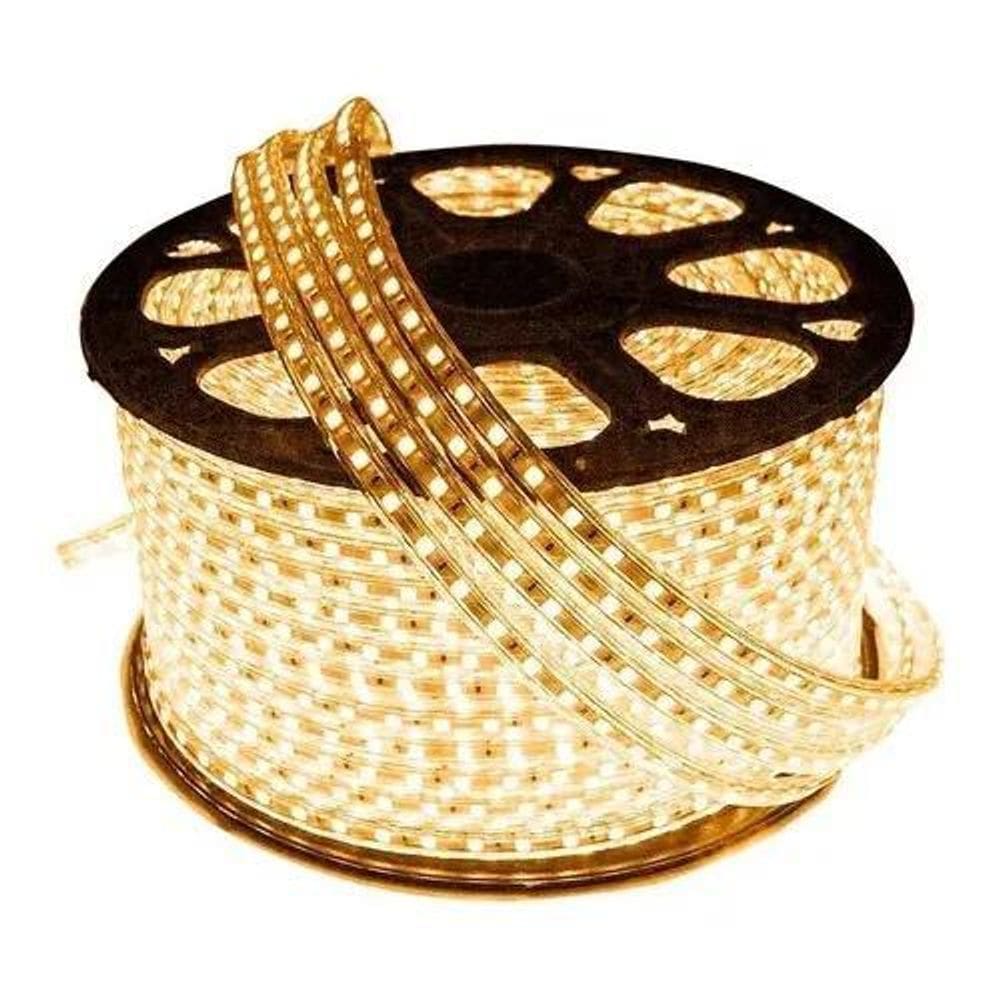 10M Fita Led 110V Branco Quente 3000K
