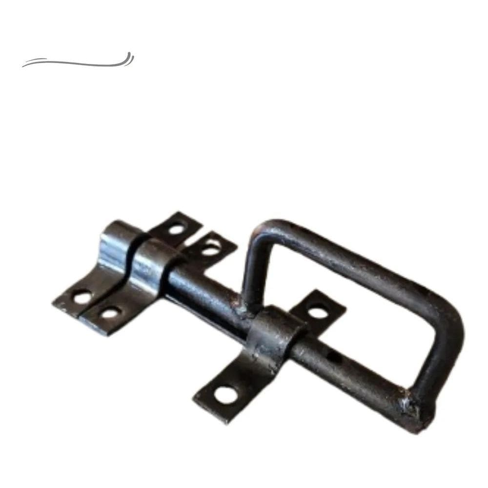 Trinco Ferrolho Lateral 1/2 Porteira Portao Porta Forjado
