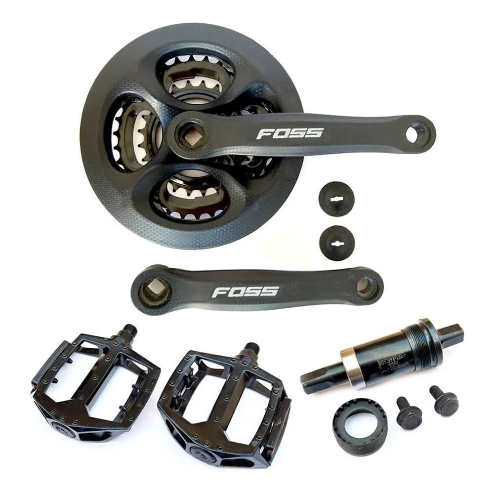 Pe De Vela Garra Ltx Tipo Shimano Pedal Gts Eixo Central Gts
