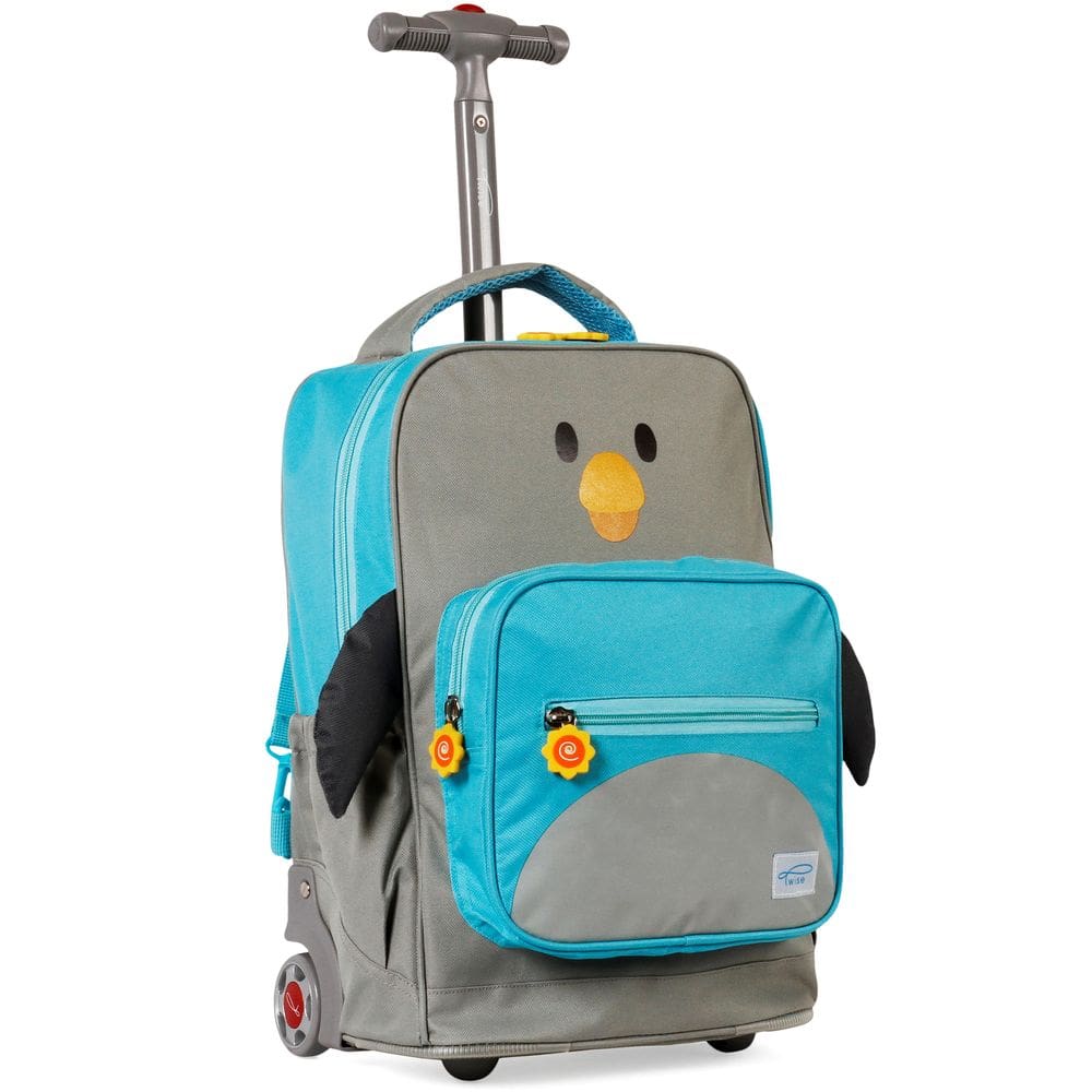 Mochila rolante TWISE Side-Kick Preschool para crianças Penguin