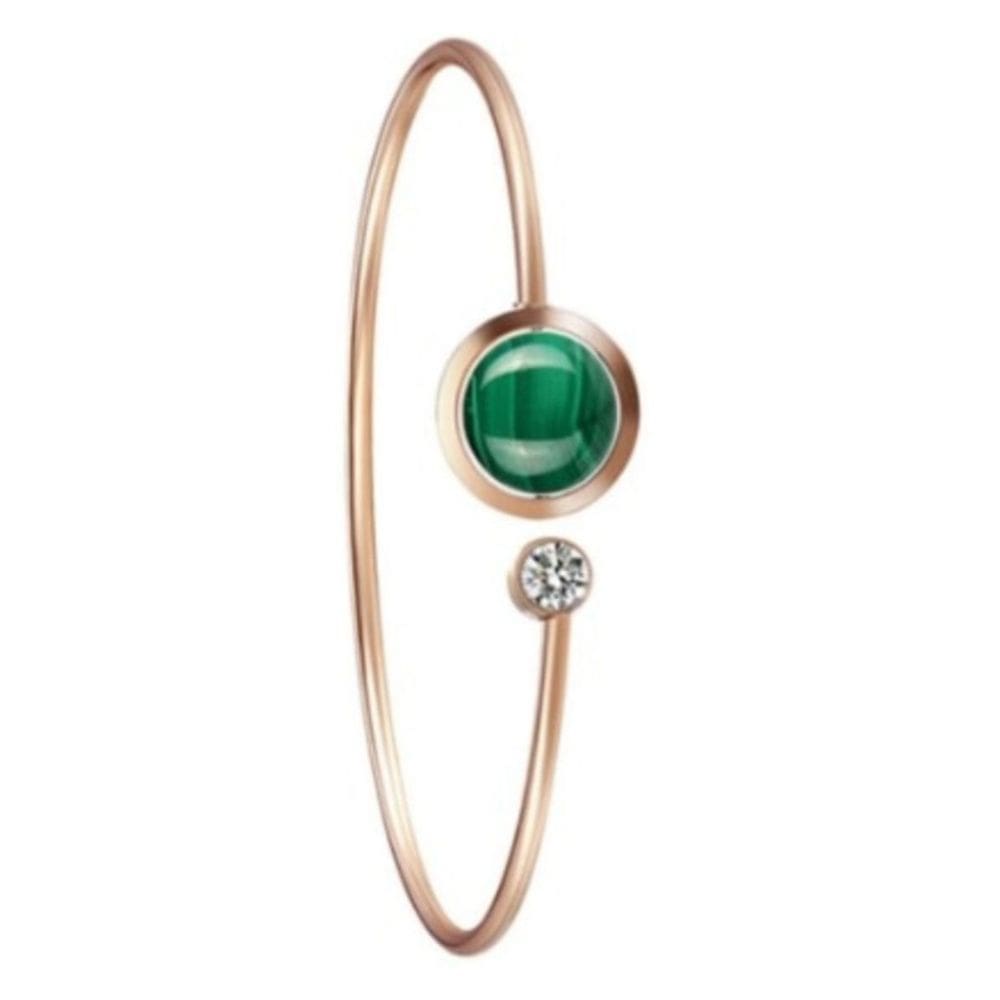 Bracelete Feminino Strass Pérola Pulseira Aberta Joia Luxo